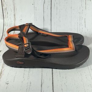 Chaco Brown and Orange Sandals